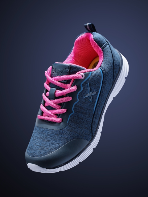 

HRX by Hrithik Roshan Women Blue Flash Knit Running Shoes