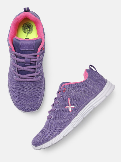

HRX by Hrithik Roshan Women Purple Flash Knit Running Shoes