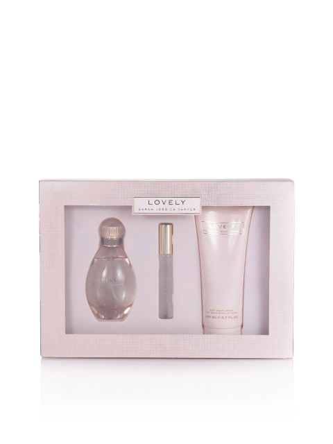 

Sarah Jessica Parker Women Lovely Set of 2 Perfumes & Body Lotion, Pink