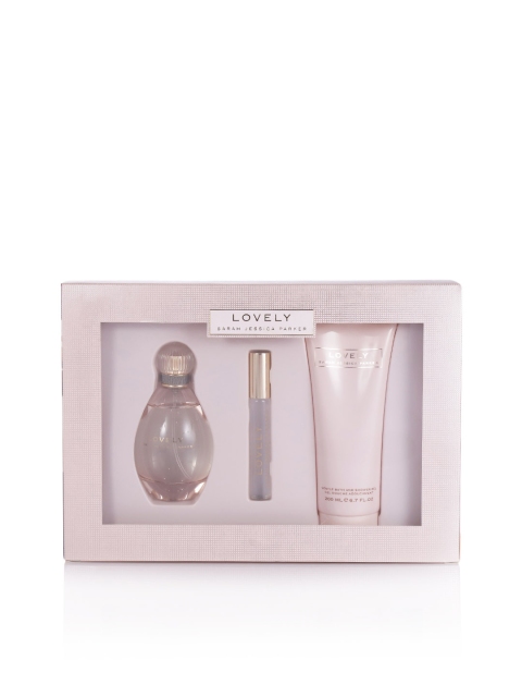 

Sarah Jessica Parker Women Lovely Set of 2 Perfumes & Shower Gel, Pink