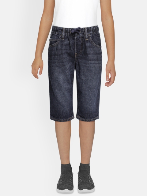 

GAP Boys Blue Washed Regular Shorts