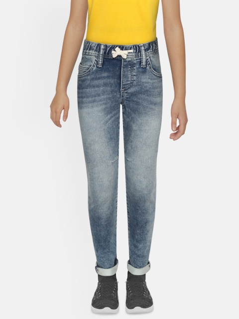 

GAP Boys Navy Blue Faded Slim Fit Denim Trousers