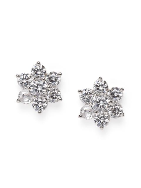 

Alamod Silver-Plated Floral Studs