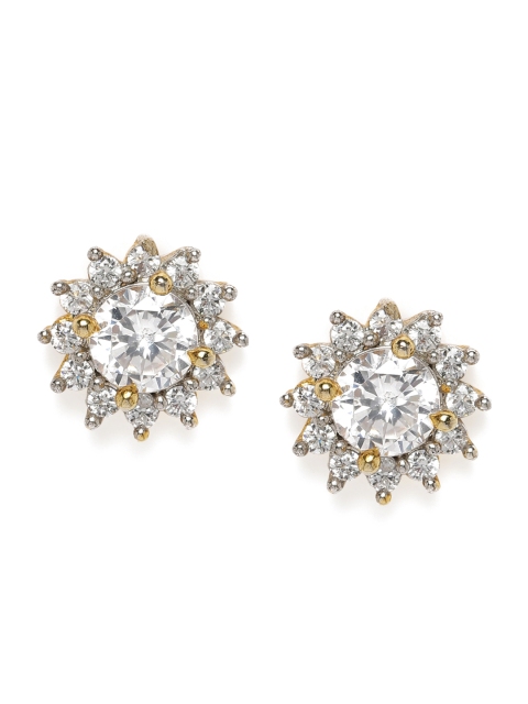 

Alamod Gold-Toned Floral Studs