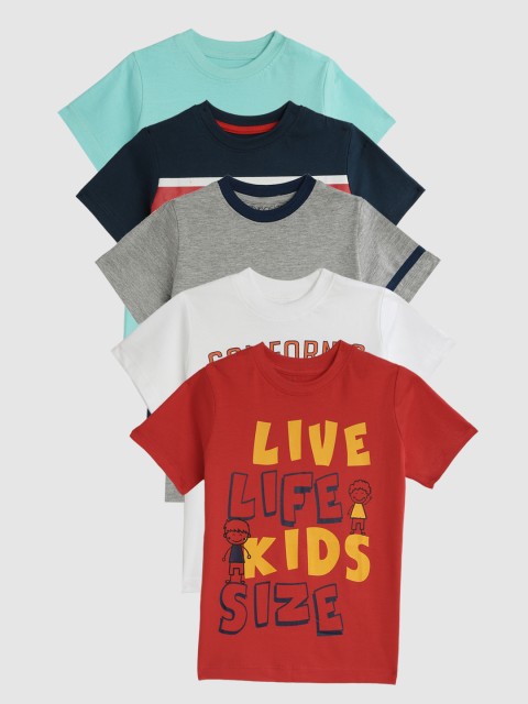 

YK Basics Boys Pack of 5 T-shirt, Assorted