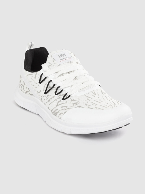 

HRX by Hrithik Roshan Men White & Grey Trainer-1 Training Shoes