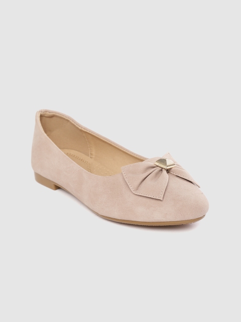 

Lavie Women Dusty Pink Solid Ballerinas