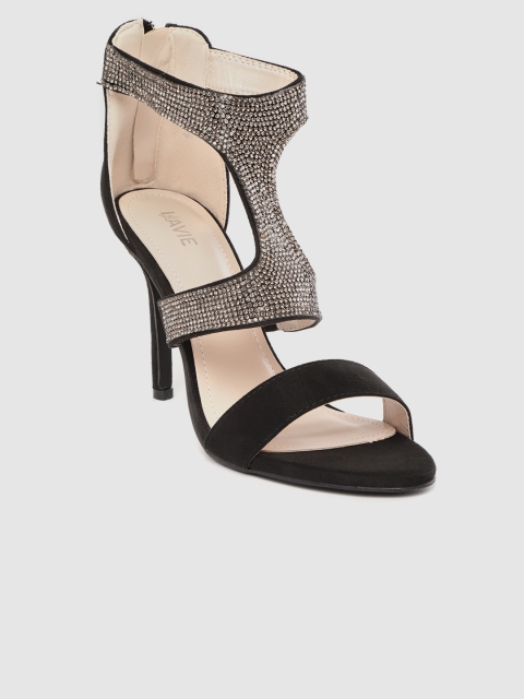 

Lavie Women Black Embellished Stiletto