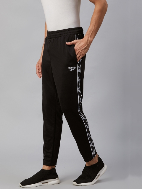 

Reebok Classic Men Black Vector Tape Track Pants