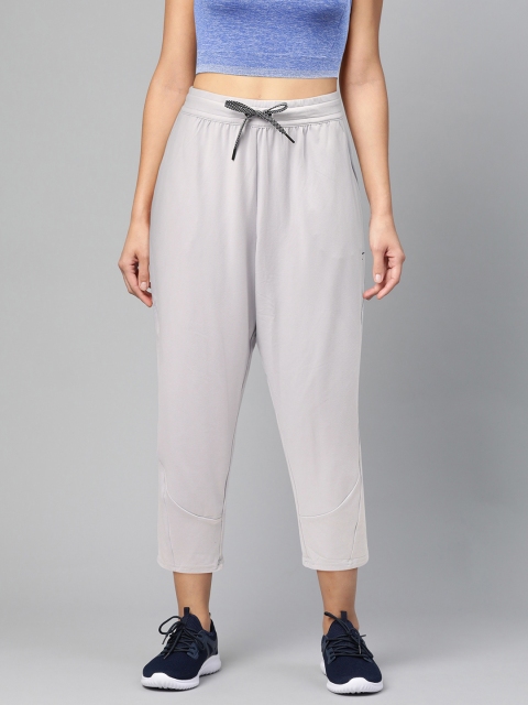 

Reebok Women Grey Solid Jersey 7/8 Training Track Pants