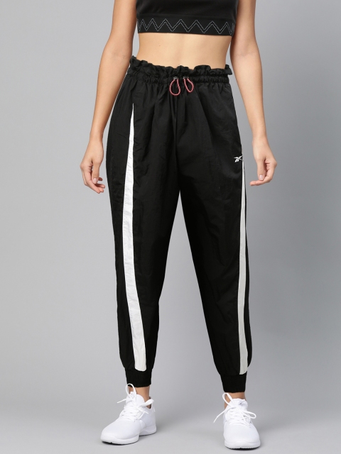

Reebok Women Black Solid SH Woven Joggers