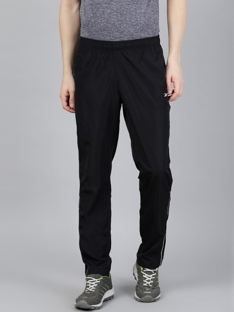 

Reebok Men Black Foundation Woven Solid Training Track Pants