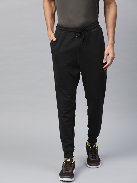 

Reebok Men Black Solid Workout Joggers