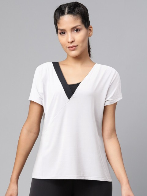 

Reebok Women Grey Crossfit Activchill Solid Top