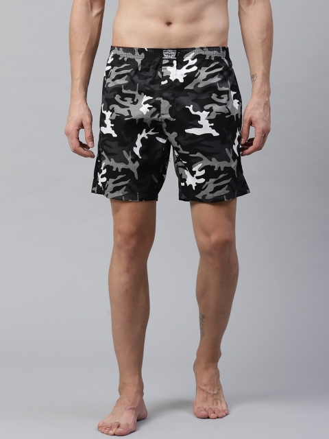 

Levis Men Black & Grey Camouflage Printed Pure Cotton Boxers 023-Pure Cotton Boxers SHORTS-CMFLG/BLK-P1