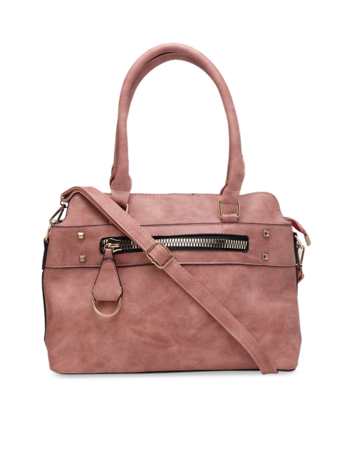 

Ladida Pink Solid Handheld Bag