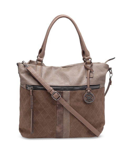 

Ladida Khaki Quilted Shoulder Bag