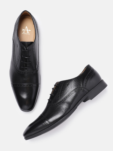 

Arrow Men Black SALLY 2.0 Formal Oxfords
