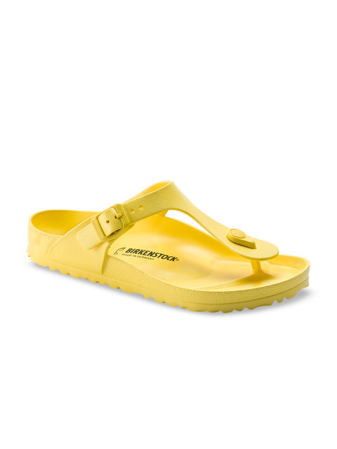 

Birkenstock Unisex Yellow Gizeh Regular Width EVA Sandals