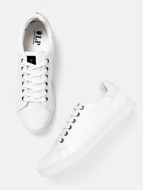 

Louis Philippe Men White Sneakers