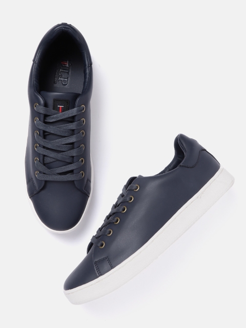 

Louis Philippe Men Navy Blue Sneakers