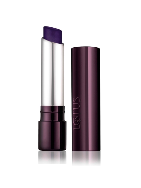

Lotus Herbals Sustainable Proedit Silk Touch Purple Plush Matte Lip Color SM10
