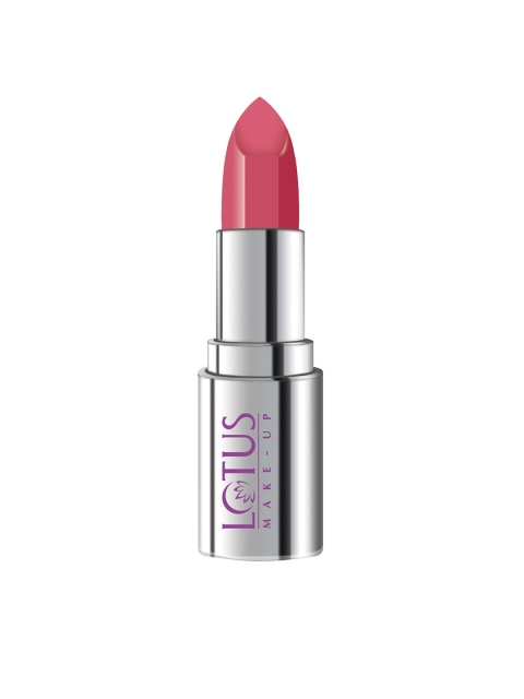 

Lotus Herbals Sustainable Ecostay Mellow Nude Butter Matte Lipstick BM28, Pink