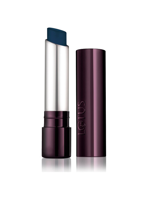 

Lotus Herbals Sustainable Proedit Silk Touch Beauty Blue Matte Lip Color SG08