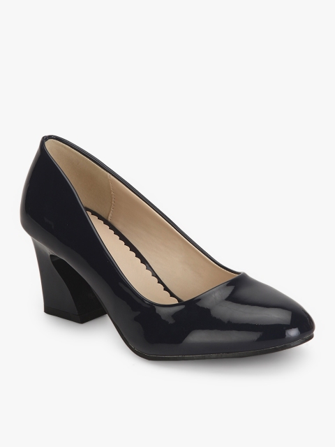 

Solovoga Women Navy Blue Solid Pumps