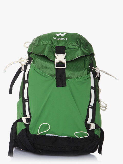 

Wildcraft Unisex Green & Black Colourblocked Rucksack
