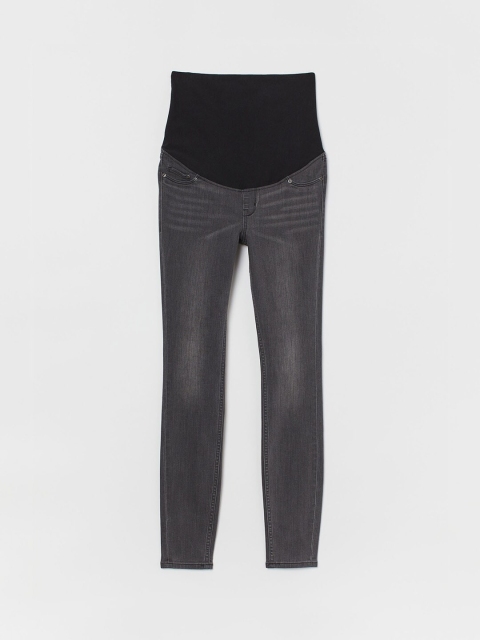 

H&M Women Grey MAMA Super Skinny Sustainable Jeans