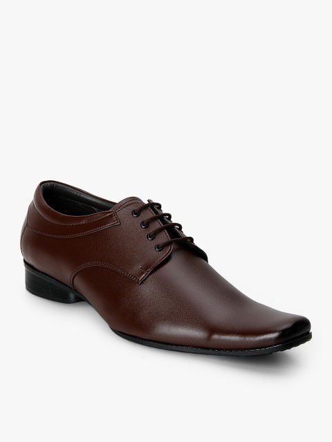

San Frissco Men Brown Solid Formal Derbys