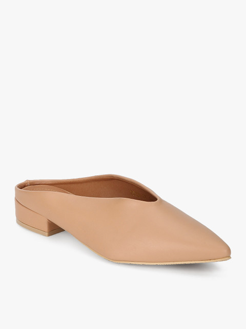 

Tresmode Women Beige Mules