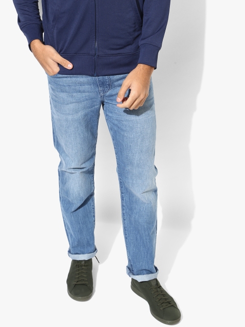 

Calvin Klein Jeans Men Blue Regular Fit Mid-Rise Clean Look Jeans