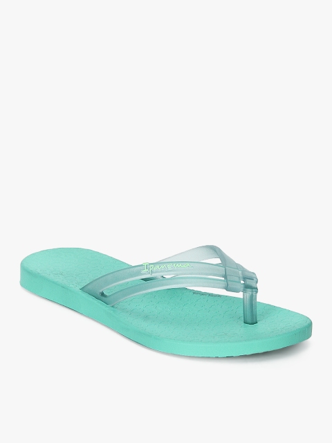 

iPanema Girls Sea Green Textured Thong Flip-Flops