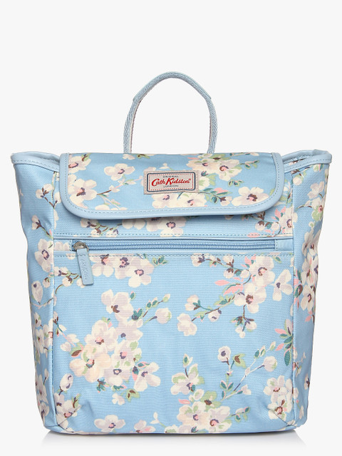 

Cath Kidston Women Blue & Beige Floral Print Backpack