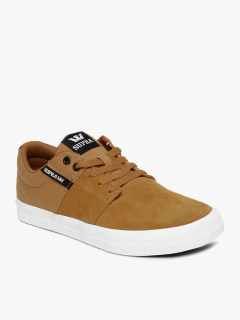 

Supra Men Camel Brown Sneakers