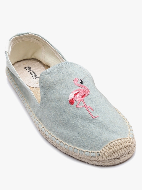 

Soludos Women Green & Beige Espadrilles Casual Sneakers