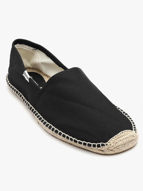 

Soludos Men Black Slip-On Sneakers