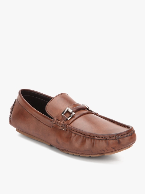 

San Frissco Men Brown Driving Shoes