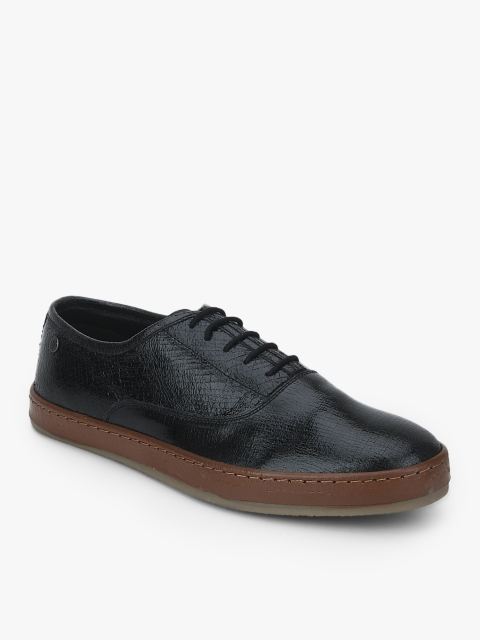 

Jack & Jones Men Point Leather Black Sneakers