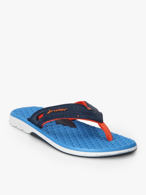 

Rider Men Blue Printed Thong Flip-Flops