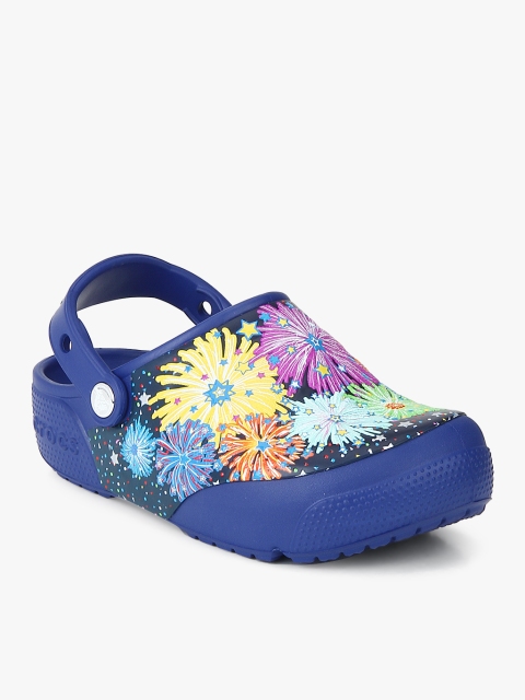 

Crocs Boys Blue & Pink Printed Clogs