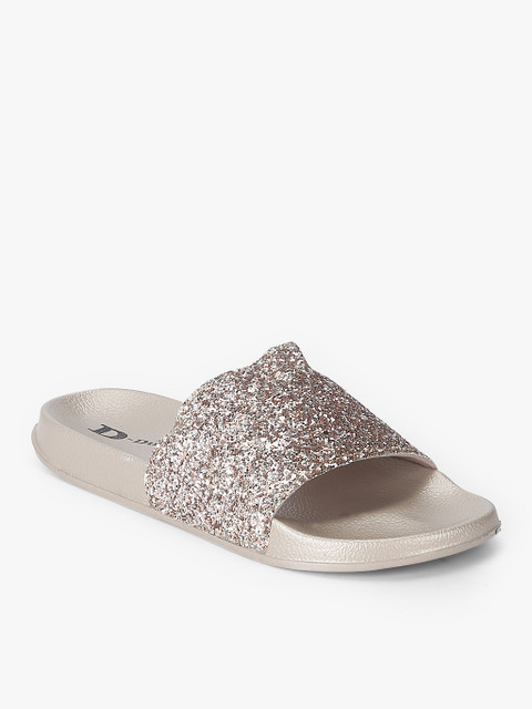 

Dune Women Rose Gold Embellished Sliders
