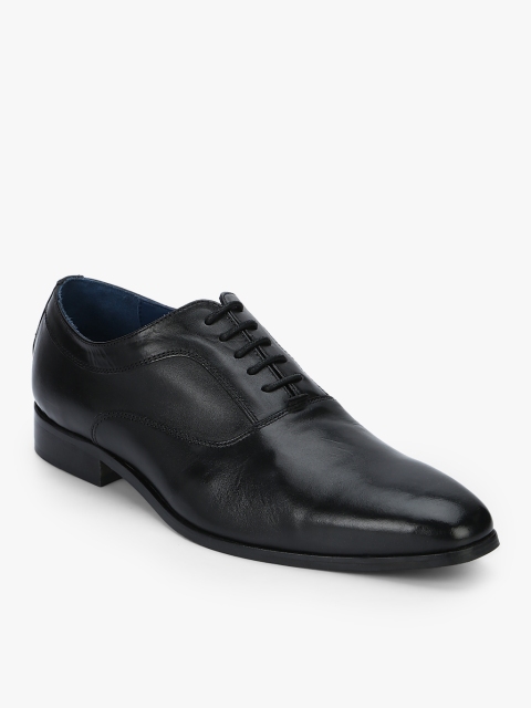

Ninety9steps Men Black Formal Oxfords