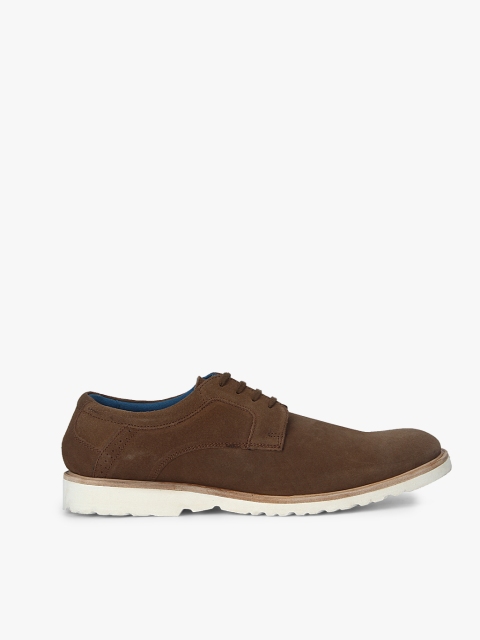 

Ninety9steps Men Tan Brown Solid Derbys