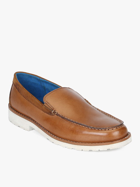 

Ninety9steps Men Tan Brown Solid Loafers