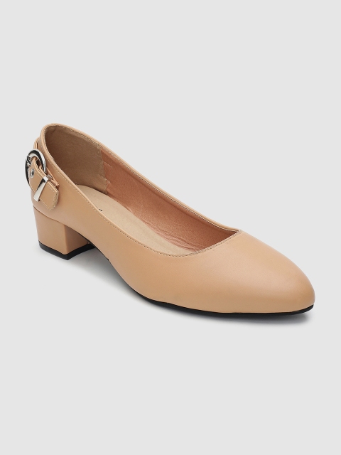 

Ginger by Lifestyle Women Beige Solid Sandals