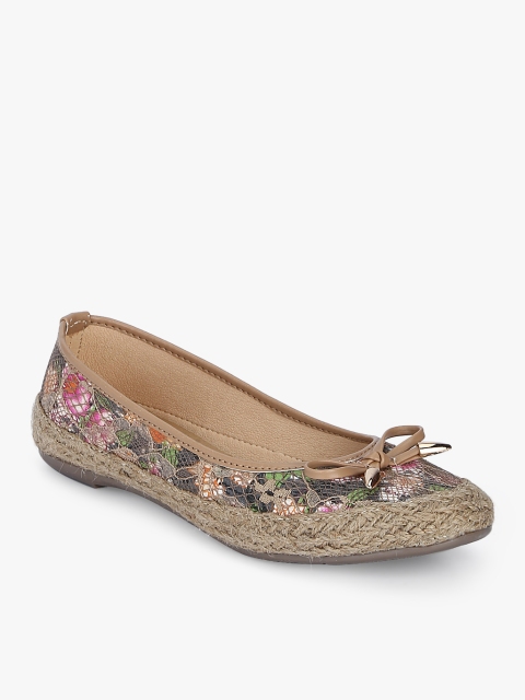 

Inc 5 Women Multicoloured Woven Design Ballerinas, Multi