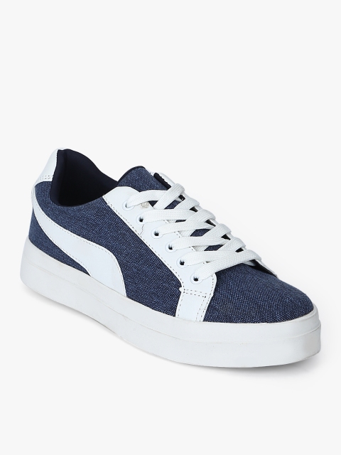 

CERIZ Women Navy Blue Solid Sneakers